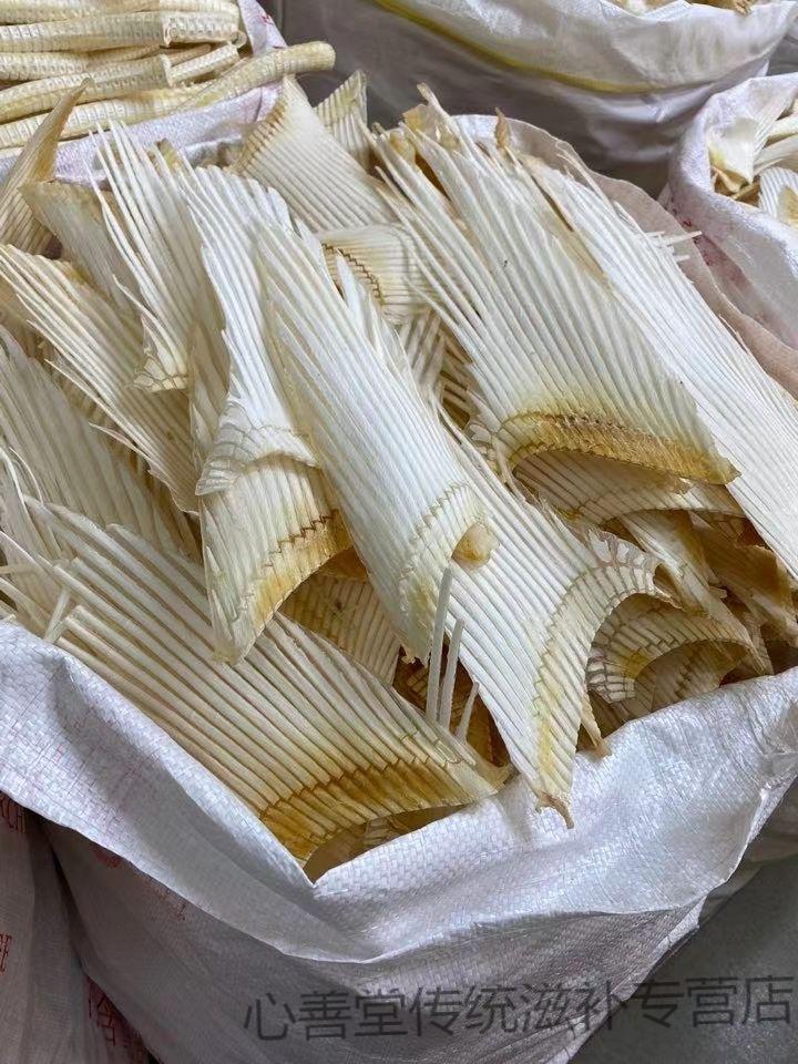 【官方滋补】鲨鱼骨鱼翅干货煲汤沙鱼软骨大号鱼唇鱼翅边肉翅骨肉海产