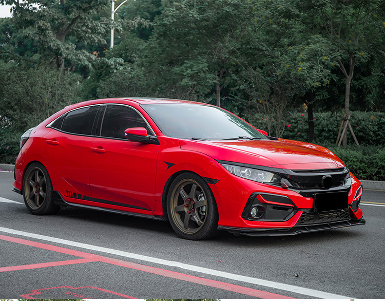 思域改装 适用于21款两厢思域typer大尾翼新款十代思域改装运动升级前