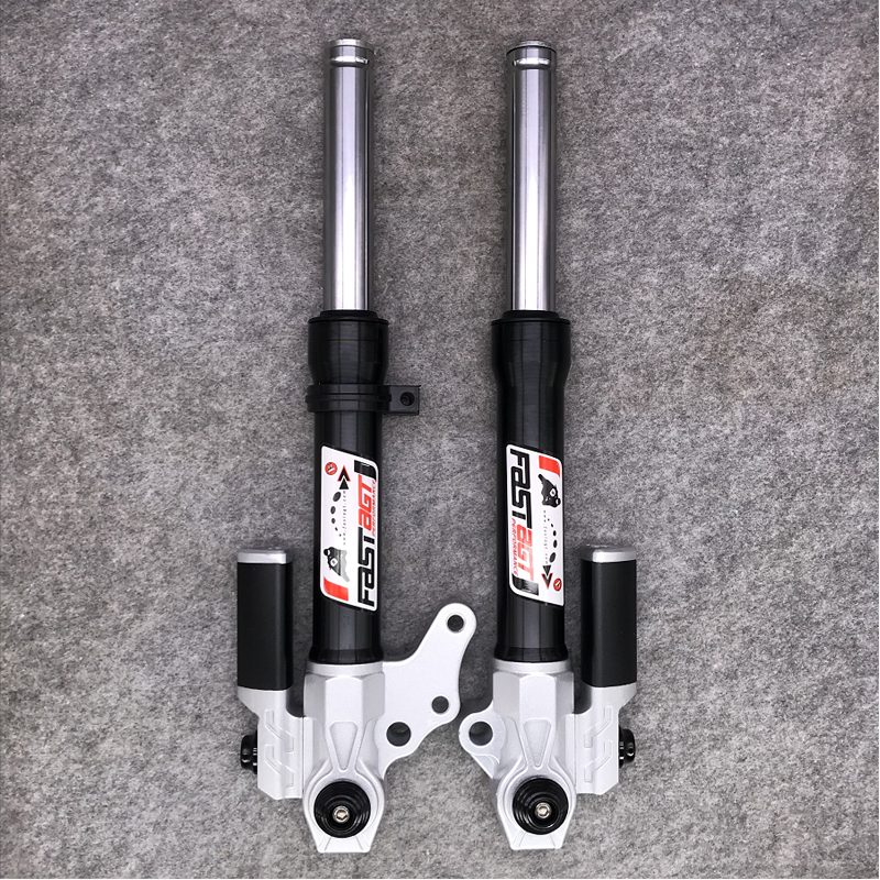 适用于电摩改装前减震摩托车电动车避震酷奇鬼火小龟王迅鹰gy6器软硬