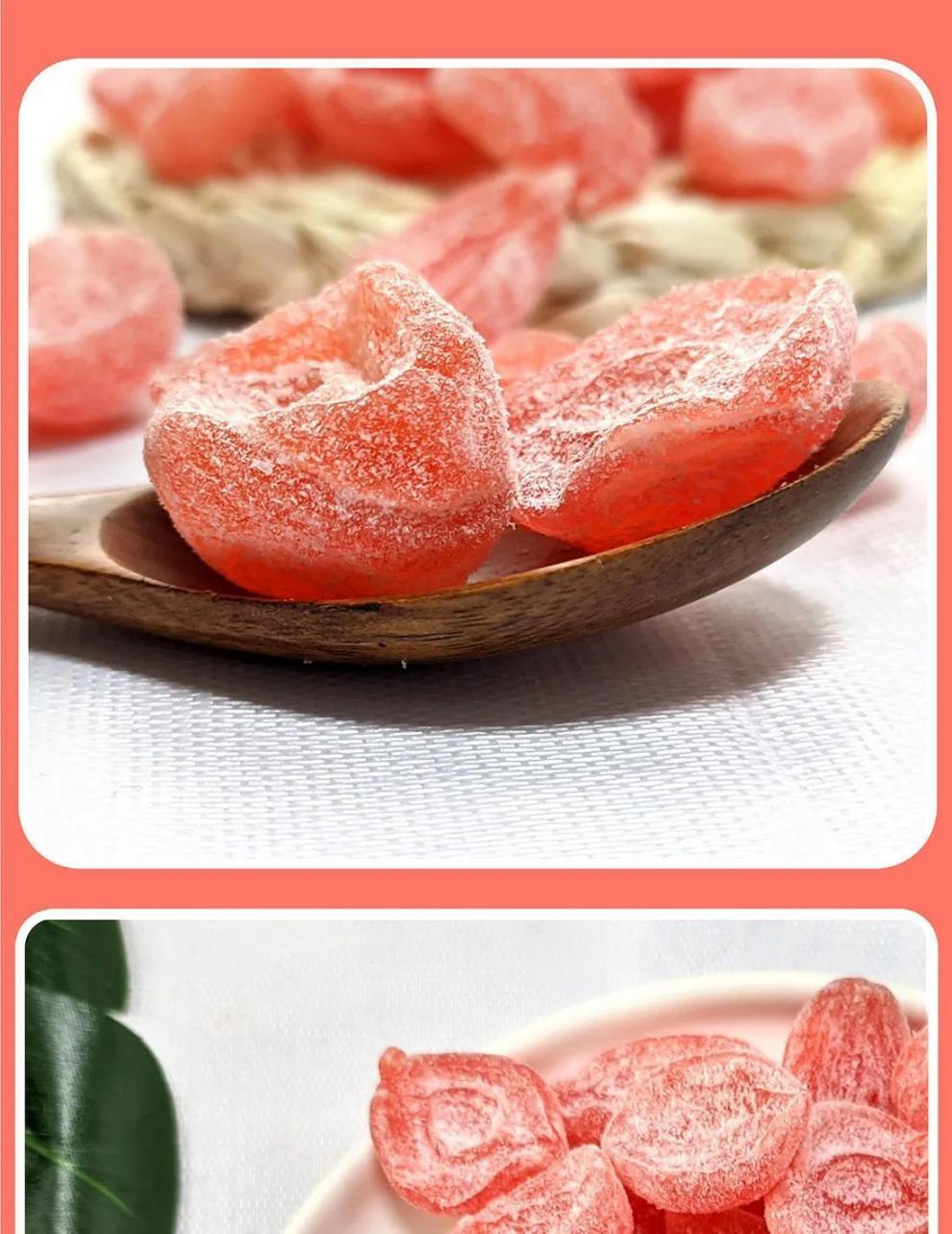 水蜜桃干1000克袋装盐津桃肉干蜜饯果干果脯休闲零食小吃蜜桃干100g