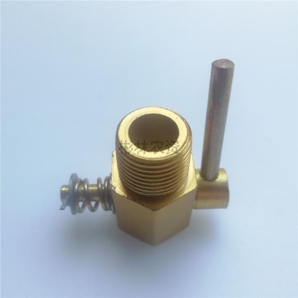 单缸农用车三轮车拖拉机单缸柴油机水箱放水开关38纯铜放水开关