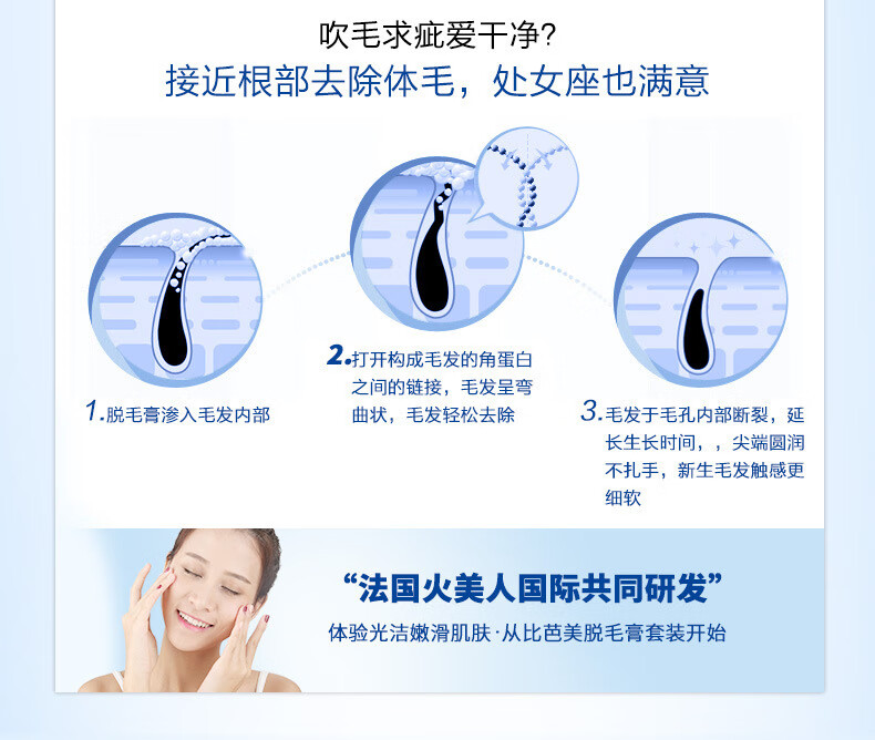脸上脱毛脱毛膏脸部去脸上绒毛神器额头发际线专用去除汗毛性男士女士