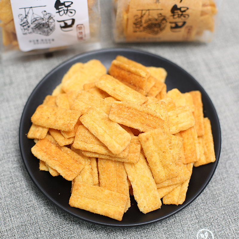 永远吊炉锅巴烧烤酱香牛排味老式手工怀旧锅巴零食散装小包装 永远吊