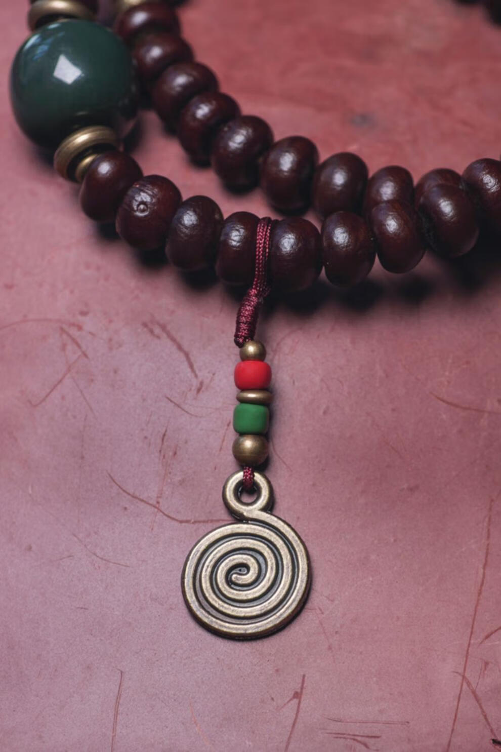 原创设计紫金钵孟菩提手串女 复古文玩佛珠手链男士手饰 男生17码