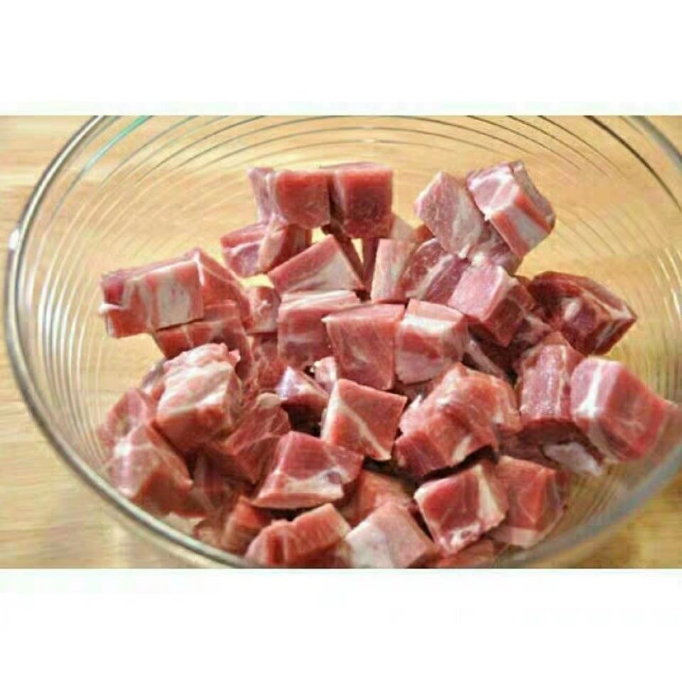 多肉排骨粒新鲜冷冻猪肉多骨粒快餐食堂酒店食材新鲜口感好十斤装其他