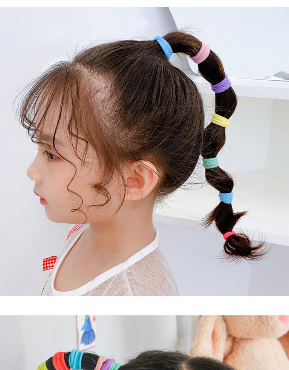 裕德俊高弹力加粗发圈韩国儿童扎头发不伤发头绳皮筋宝宝公主头绳发饰