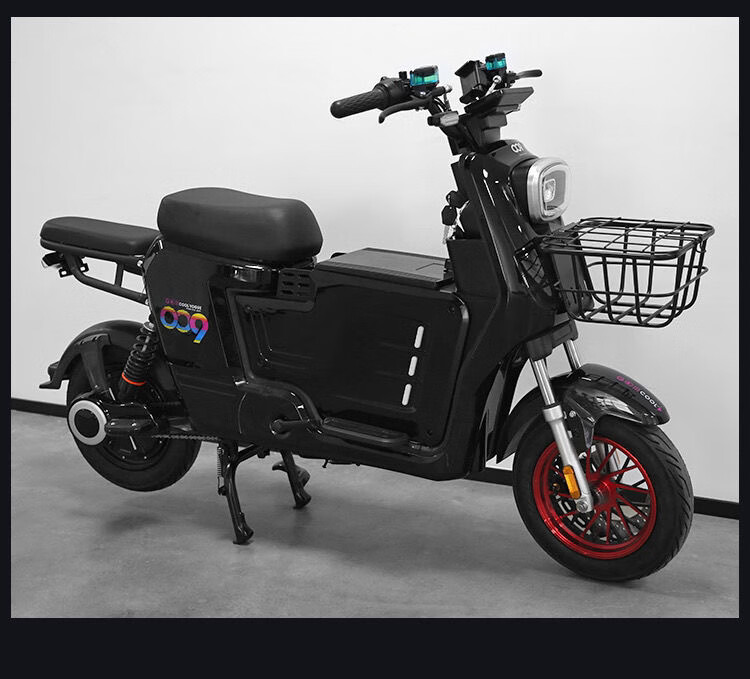 009中置箱 深远009/008系列电动车新款中置箱容量储物直上儿童座椅