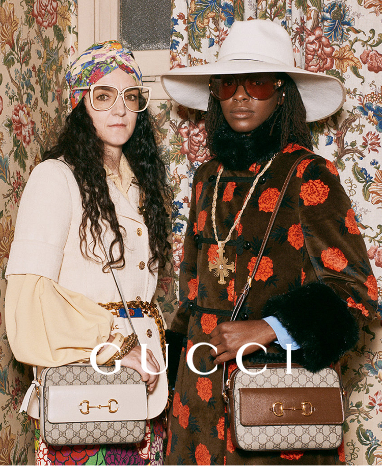 【买送迪奥香水礼盒】gucci/古驰 墨镜女 板材 黑色 方形 大框 小蜜蜂