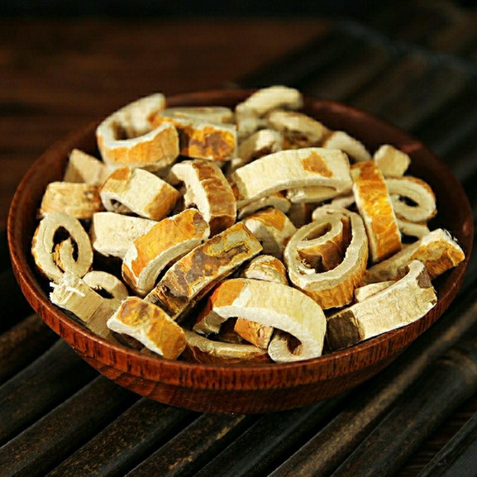 无硫桑白皮无硫中药材桑根皮天然纯非特级老桑皮白桑皮100克 桑白皮