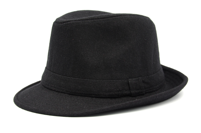 霄杰新品毡帽男帽子冬天中老年人爸爸帽老人中年秋冬保暖礼帽男帽冬帽