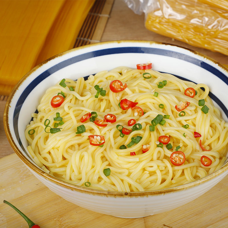 正宗东北碴条5斤装 玉米面条插条面粗粮东北纯玉米面条黄面条特产 干