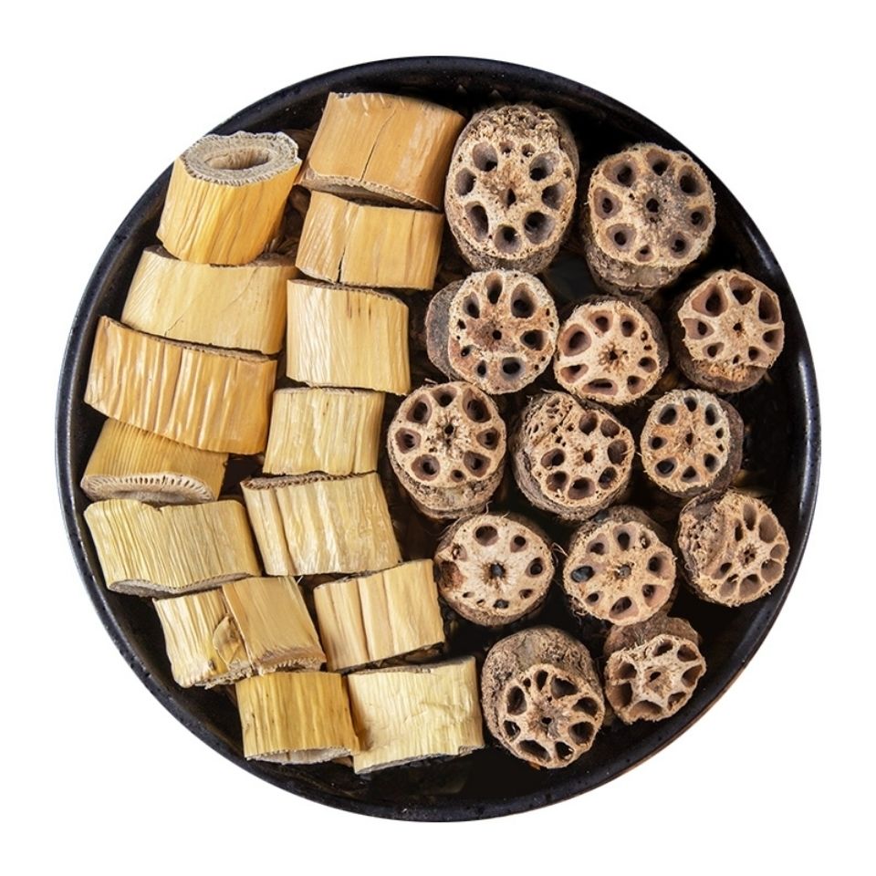 藕节芦根水 藕节干3个芦根30g 药厂原料容易上火流鼻血焦躁烦闷 藕节