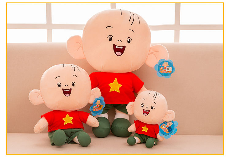 大耳朵图图公仔大头儿子胡图图毛绒玩具玩偶大号儿童生日礼物女孩 大