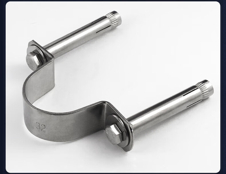 单边骑马卡 304不锈钢加厚骑马卡管卡u型卡 单边固定扣马鞍卡线管水管