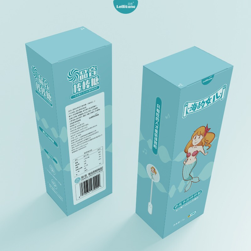 品音棒棒糖 《安徒生童话故事系列》多口味棒棒糖儿童创意糖果 音符