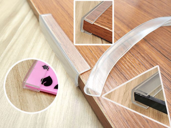 软硅胶pvc透明防撞条玻璃茶几墙角保护条加厚l型u型包边童防碰防撞