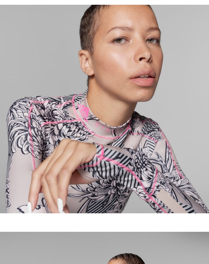 adidas阿迪达斯官网smc女装运动长袖T恤GL5828 粉红色M【图片价格品牌报价】-京东