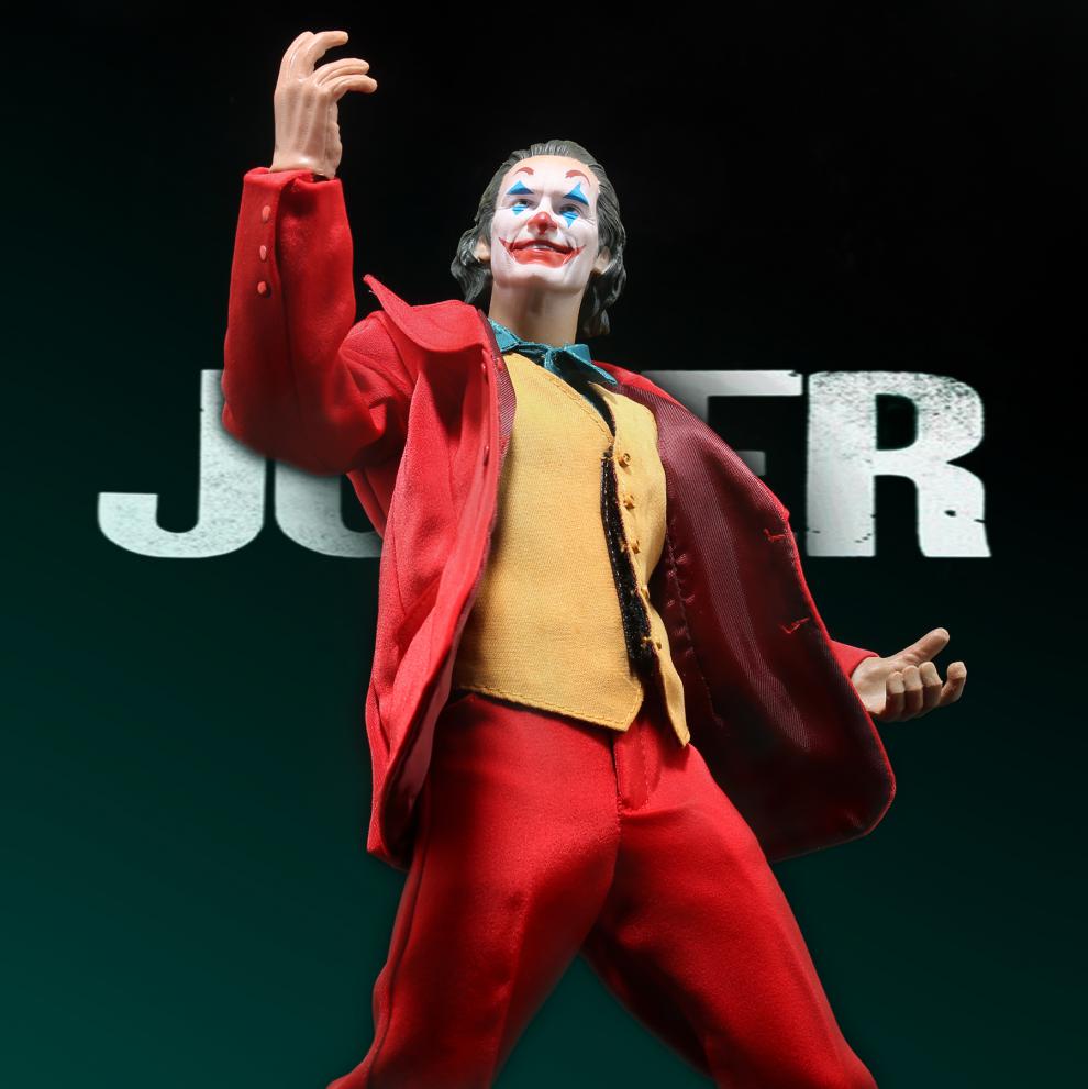 新年礼物 dc小丑起源电影喜剧杰昆菲尼克斯红布衣12寸可动模型兵人