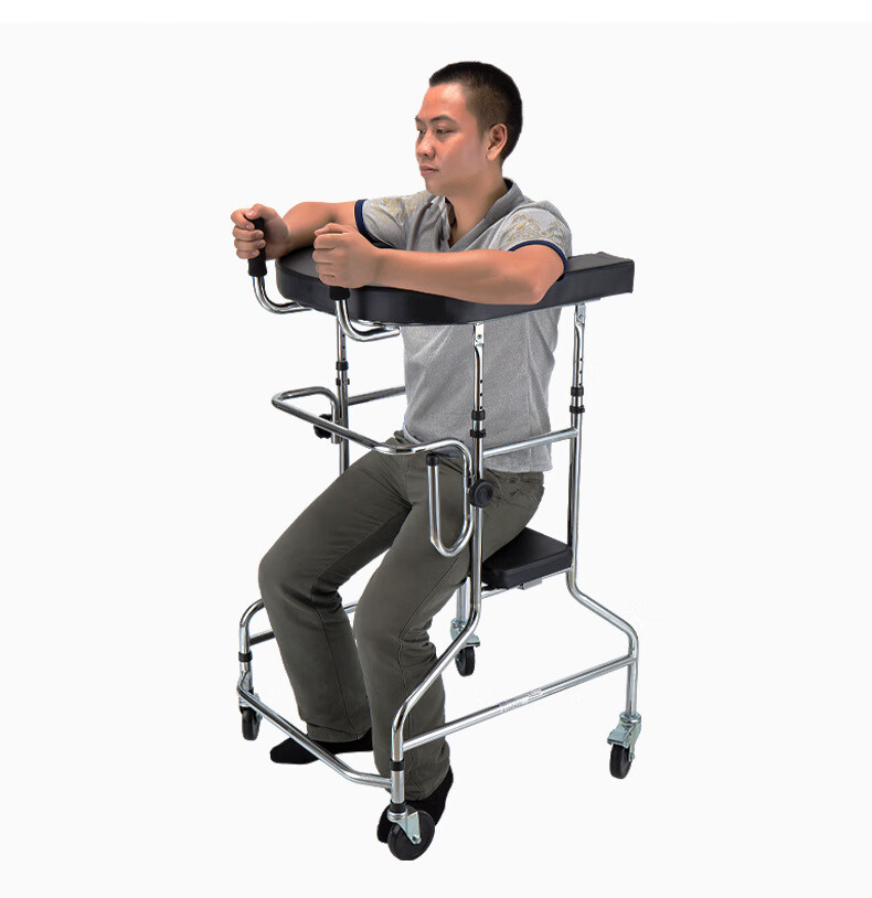 冀御老年中风偏瘫助行器下肢康复训练器材辅助行走路学步车手扶站立架