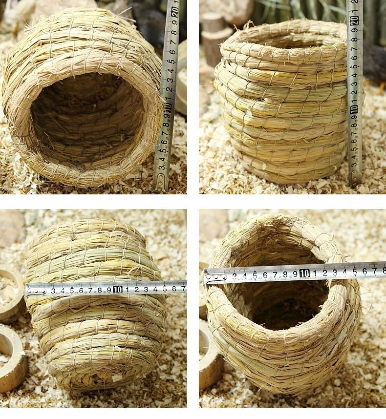 鳥窩草編蘆丁雞虎皮鸚鵡窩鳥巢牡丹文鳥繁殖箱鳥用鸚鵡鳥用品特大號