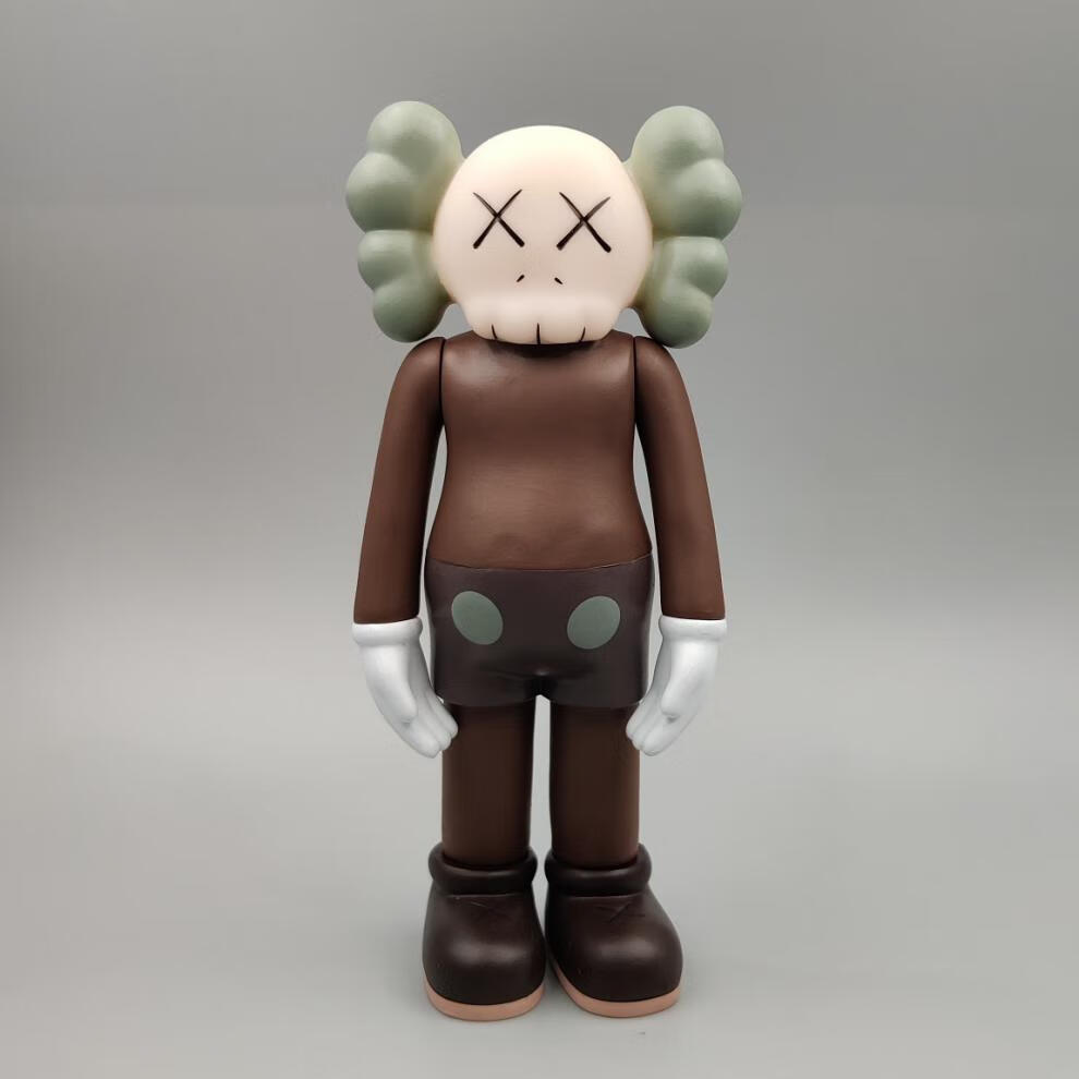 kaws考斯原型笔架xx公仔室内场景桌面摆件 站姿黑色xx【图片 价格