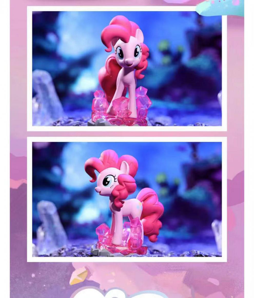 小马宝莉盲盒小马宝莉自然系列白云柔柔珍珠碧琪盲盒确认款 彩虹云宝-