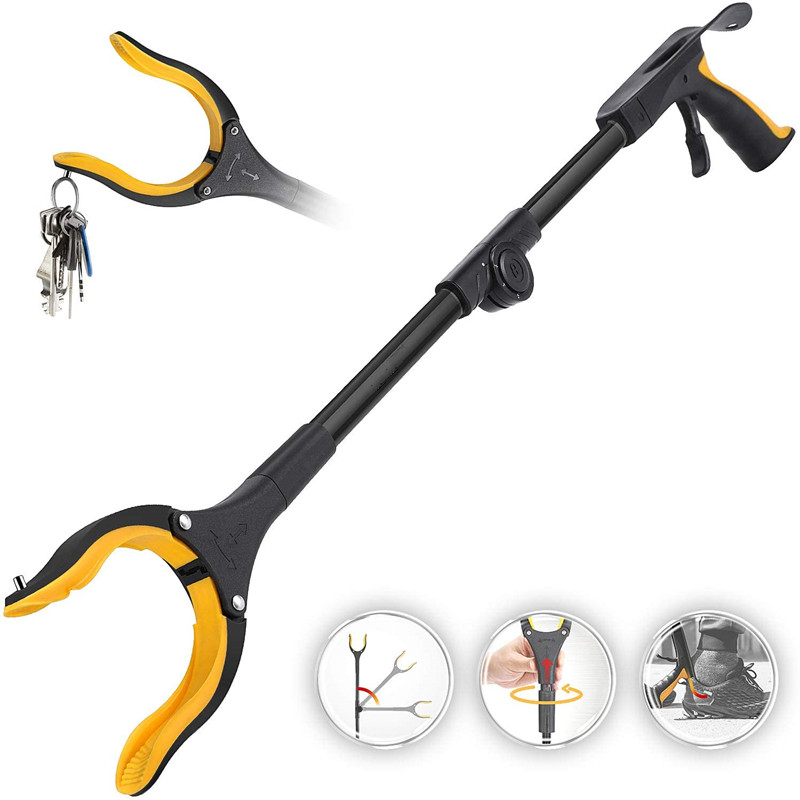 垃圾夹折叠夹取物器捡拾取拾物器多功能老人免弯腰残疾人辅助长夹子