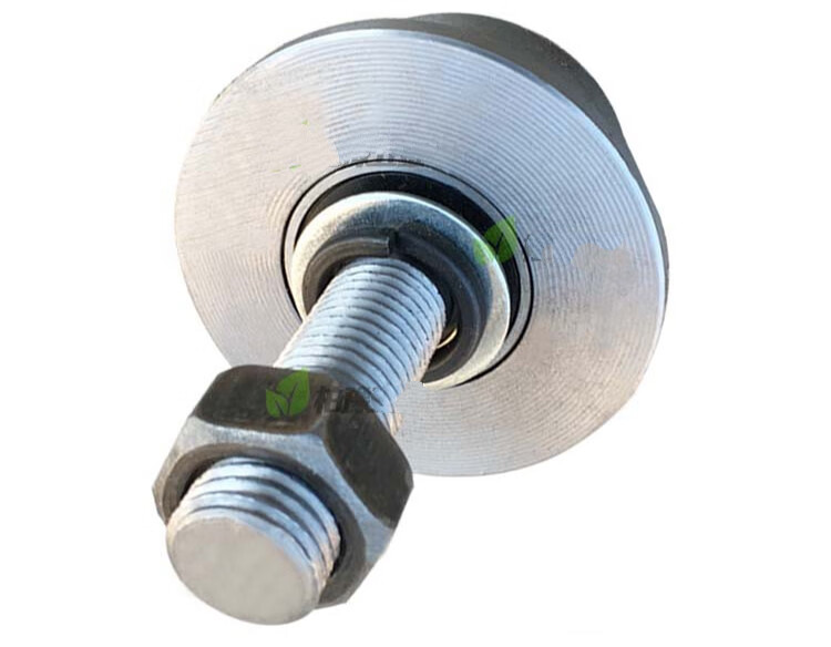 黛惑t型单边轮 升降机货梯滑轮 锥形滑轮8号槽钢导轨轮轨道轮定制 10