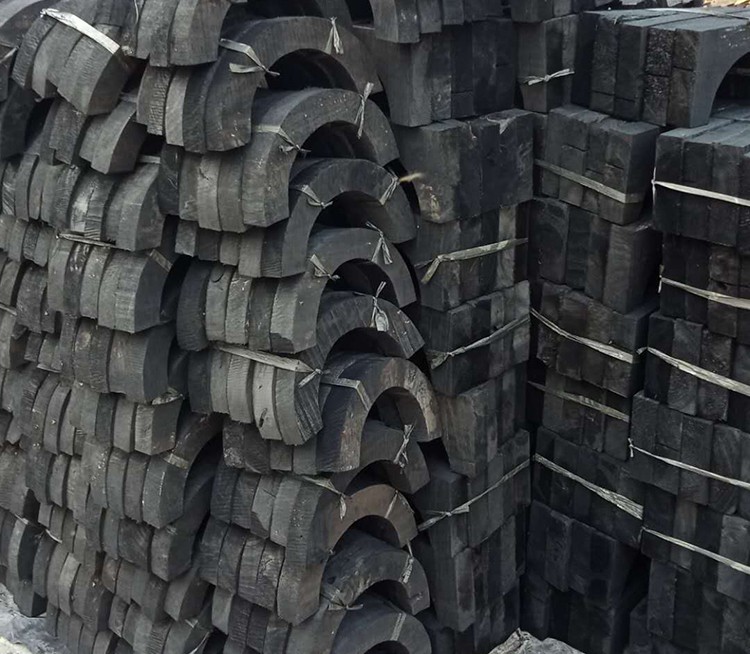 空调木托管道木托木哈夫水管保温垫木橡塑聚氨酯保冷管托铁卡 dn65