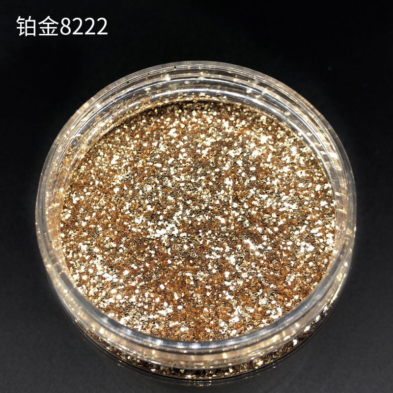 pet耐高温金色金葱粉闪光粉闪光片硅藻泥亮粉金粉装饰金片闪片8208红