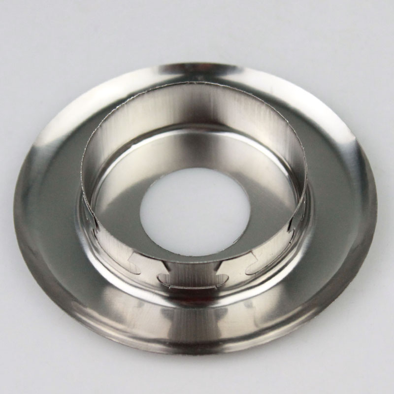 喷淋头装饰盖喷淋头装饰盖双碟可拆不锈钢喷淋头装饰下喷dn15装饰圈