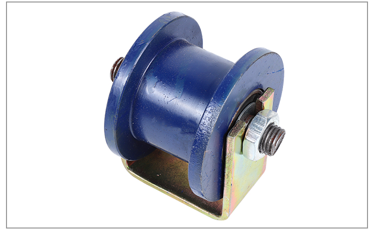 双边滑轮h型轻轨轨道轮工字钢重型方管轨道轮方槽铁钢轮定制 100h型