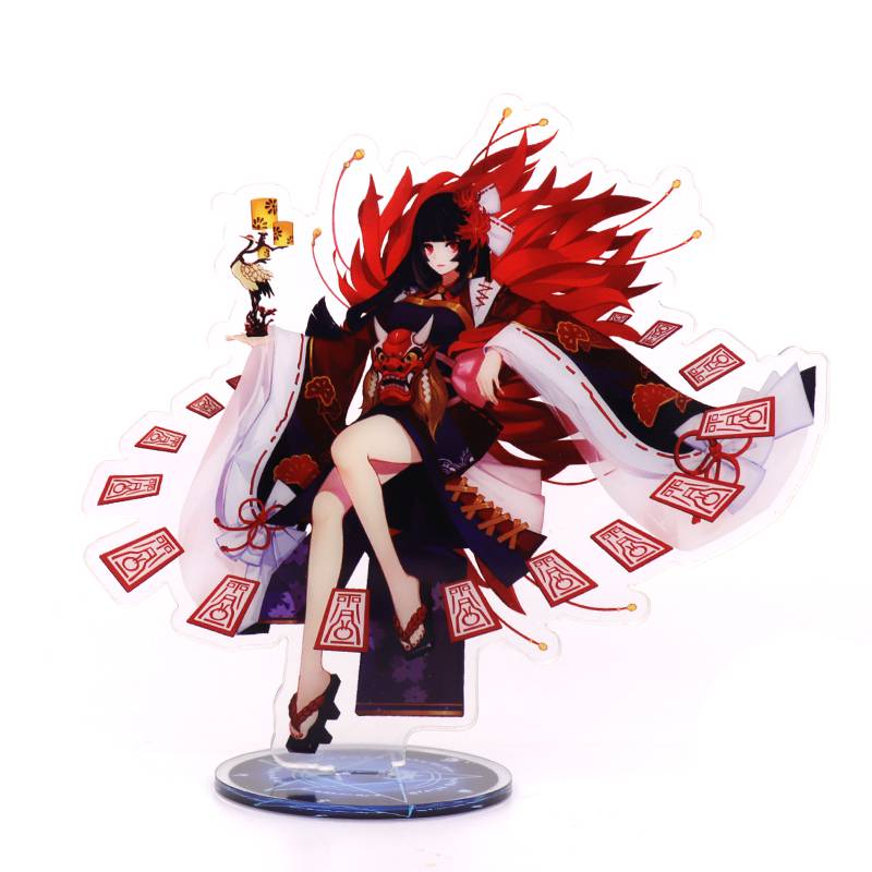 阳师手办决战平安京周边立牌阴妖狐匣中少女日和坊双面亚克力摆件台