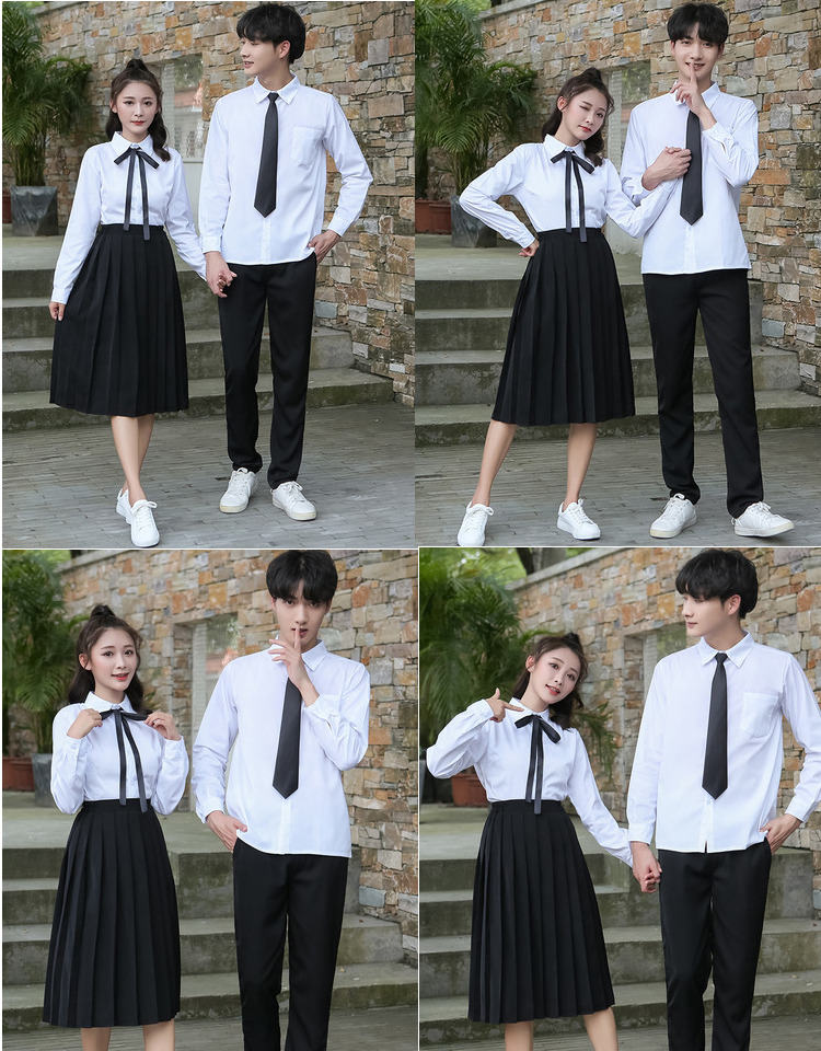 哥】小时代高中学生校服大合唱男女日韩班服学院风日系学生装毕业套装
