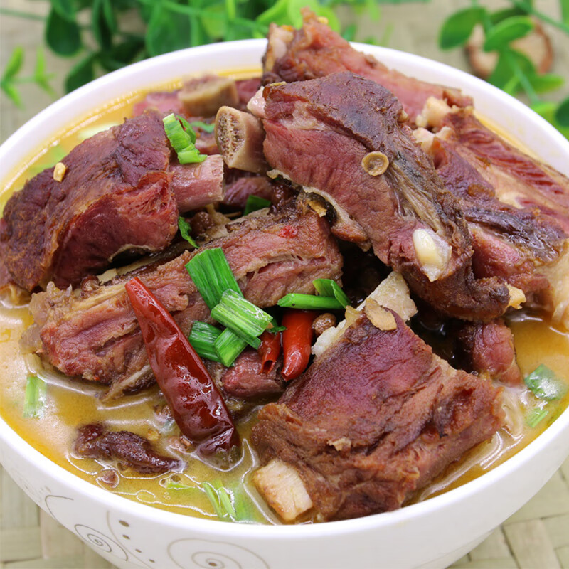 腊排骨农家烟熏腊肉排骨湖北恩施特产土猪肉腊排骨1斤