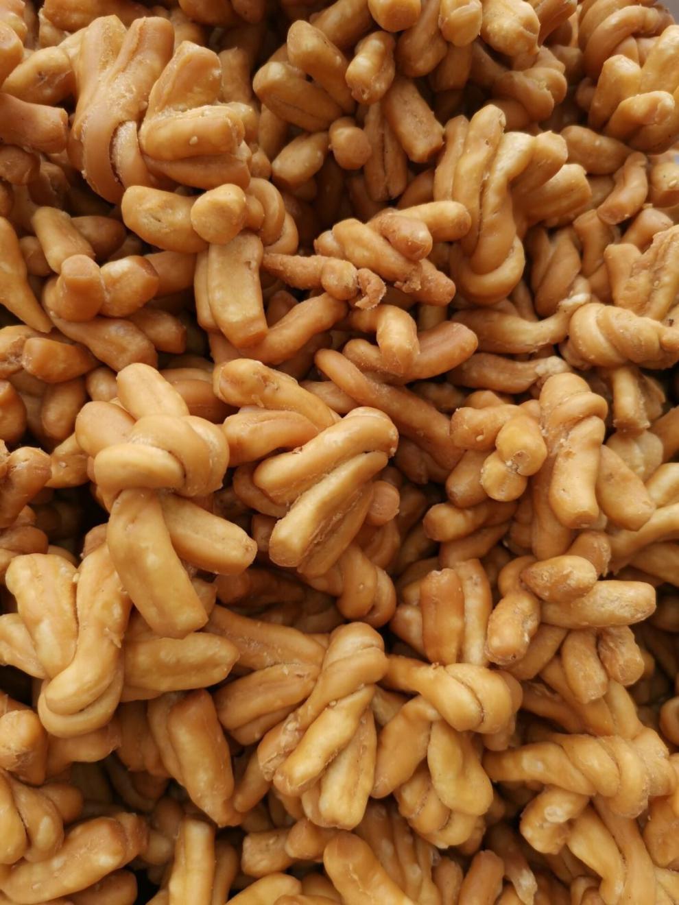 安平周家鸡爪麻花 河南商丘柘城特产酥脆咸味麻花1.2kg礼盒装 1.