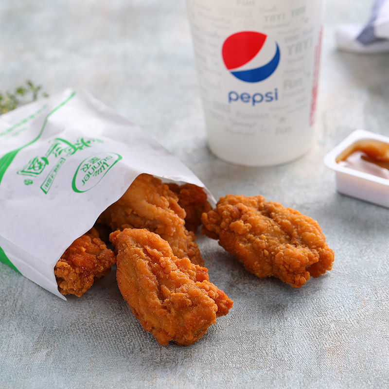 鸡块商用冷冻半成品油炸小吃整箱10包20斤圣农脆皮炸鸡a一箱10包20斤
