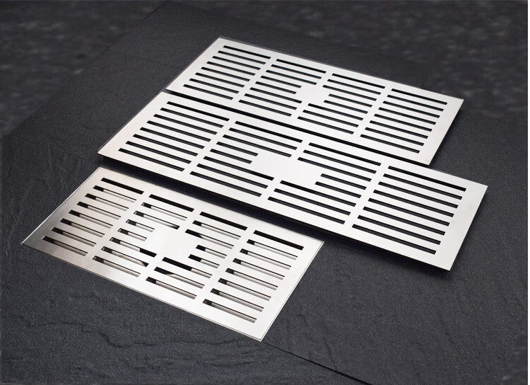 不锈钢加大尺寸地漏定制加宽室外庭院花园110管地漏20 30cm方形 60x60
