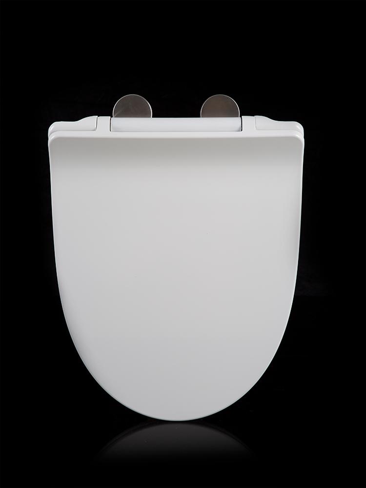 脲醛加厚马桶盖长u型家用坐便器盖板老式厕所板抽水马桶圈配件探影