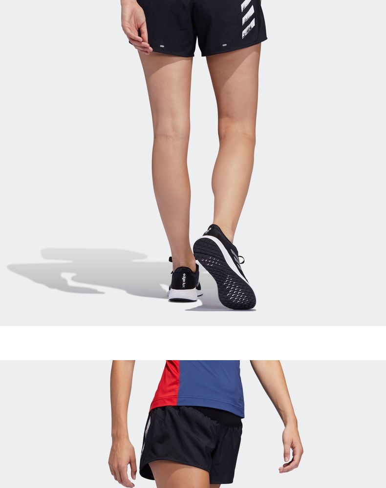 阿迪达斯官网 adidas run it short 3s 女装夏季跑步运动短裤fp7537