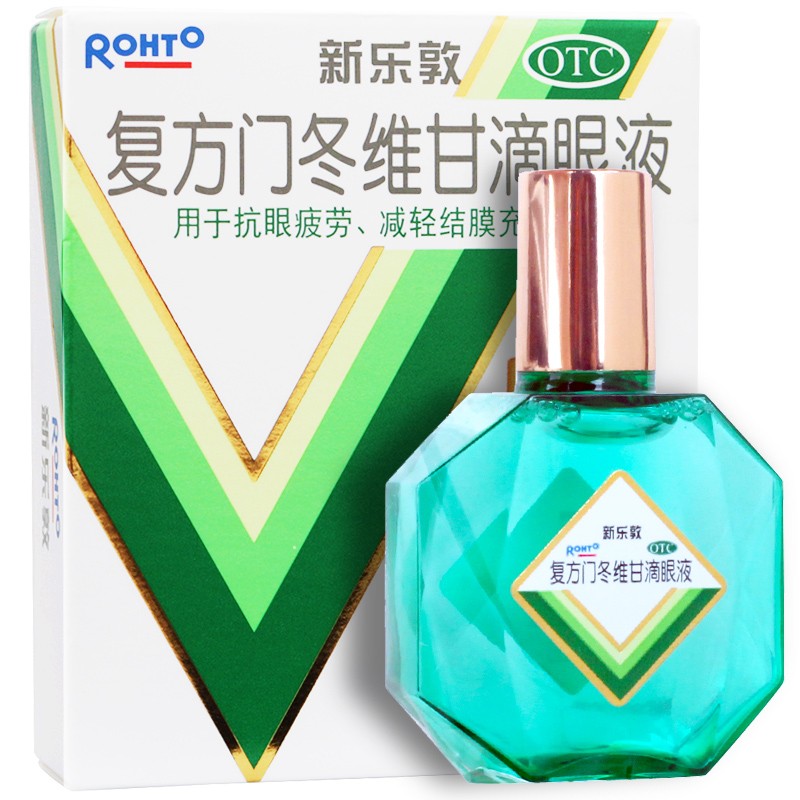 新乐敦 复方门冬维甘滴眼液 13ml 抗眼疲劳 1盒装