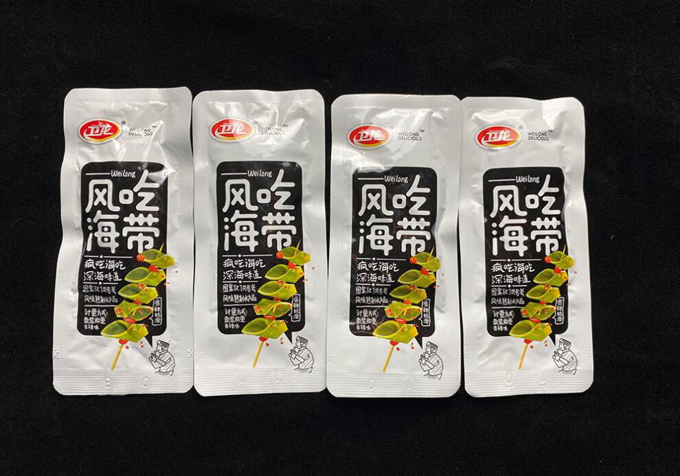 卫龙海带卫龙风吃海带500g散装称重香辣麻辣海带丝下饭菜零食小吃休闲