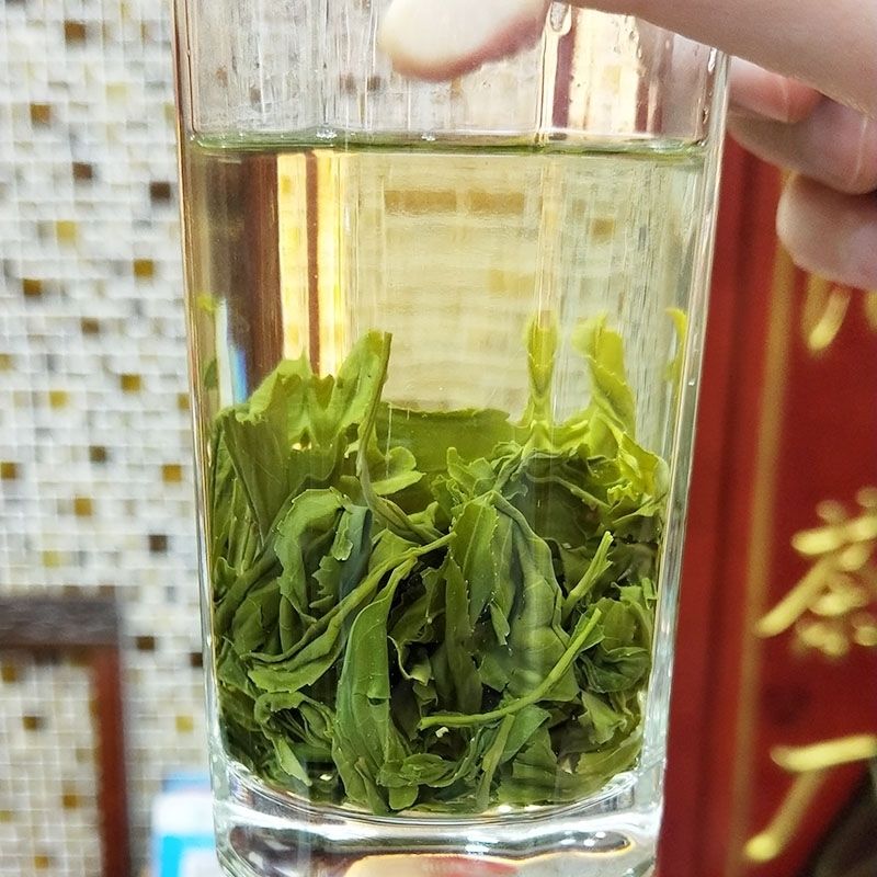 西鄉特炒陝西漢中西鄉高山綠茶陝青濃香耐泡炒青茶葉春茶500g同款茶葉