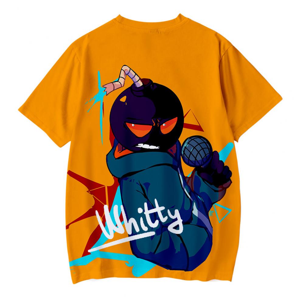 周五夜放克衣服儿童短袖friday night funkin黑色星期五之夜周边t恤