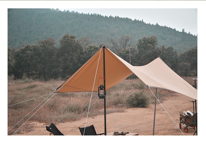 [京速达] 天幕支撑杆固定器山趣铝合金天幕杆帐篷门厅支撑杆2.