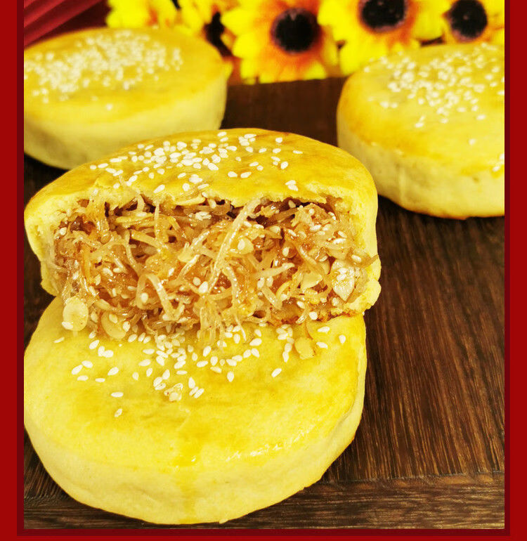 正宗化州拖罗饼五仁椰子丝饼化州特产广式月饼果仁月饼传统椰丝饼金腿