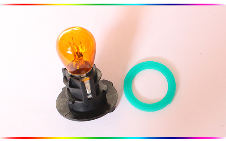 14-19款雪铁龙爱丽舍前大灯转向灯灯泡灯座转弯灯灯座底座黄泡座 前