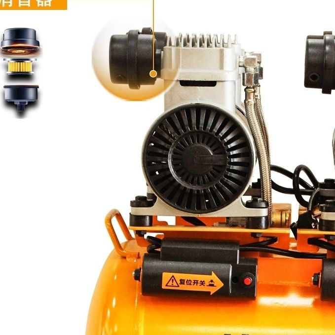 佳捷仕空压机 无油空压机-l w* 双机头【图片 价格 品牌 报价】-京东