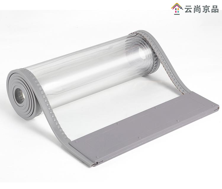 超市商场门帘冬季保暖防风透明挡风门帘磁吸自吸塑料软pvc空调隔断帘z