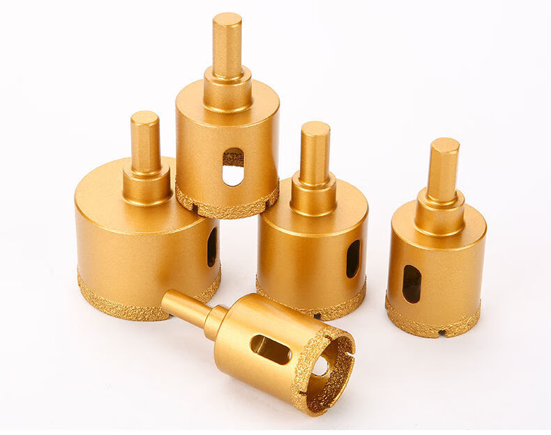 冲击钻头瓷砖开孔器干湿两用玻璃陶瓷大理石多功能电钻钎焊钻头玻化砖